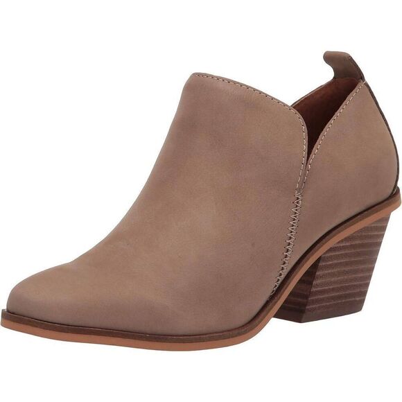 Lucky Brand Women's Victorey Bootie Ankle Boot, Dune Size 8 - Picture 1 of 6
